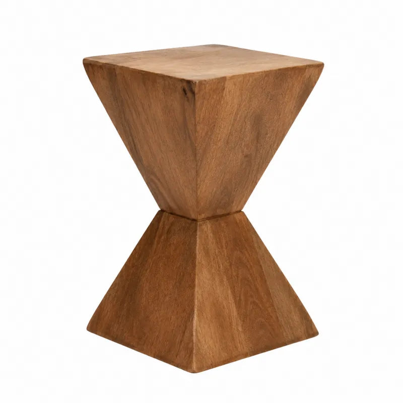 Stolik ogrodowy z drewna akacji br?zowy 45x30x30 cm