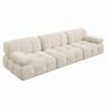 Bezowa sofa modu?owa 4-osobowa