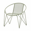 Krzes?o metalowe zielone 70x70x80cm